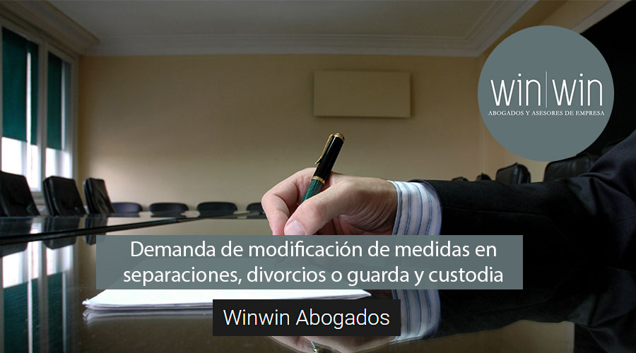 Demanda de modificación de medidas en separaciones, divorcios o guarda y custodia en Valladolid